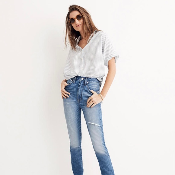 Madewell• Rigid High-Rise Skinny Jeans - Picture 2 of 16